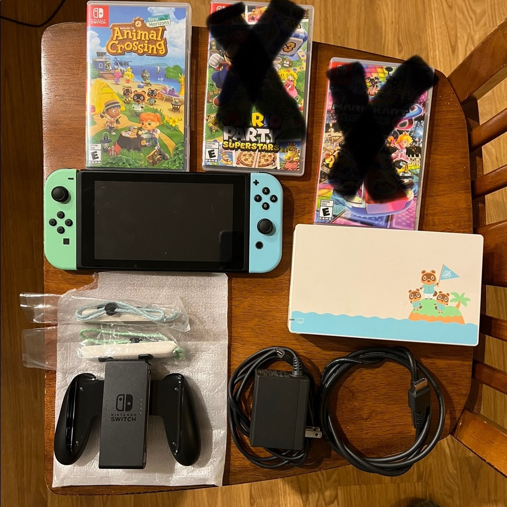 Nintendo switch animal crossing bundle